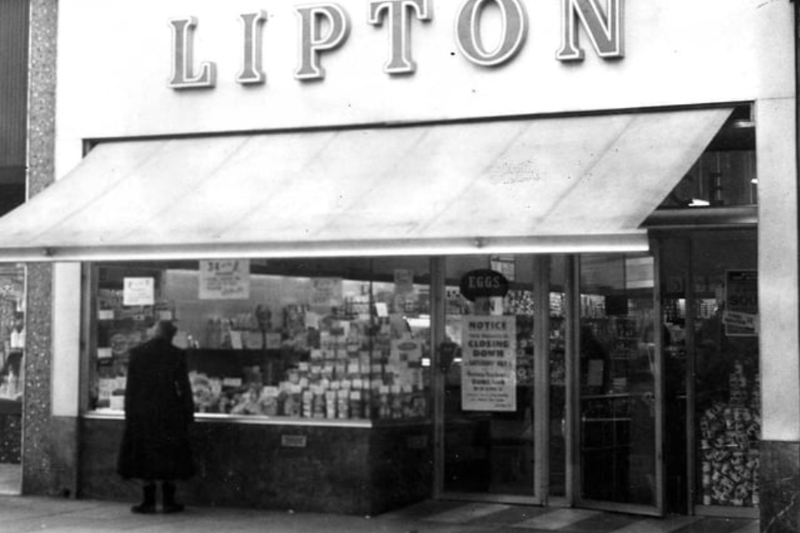 The self service Lipton store in King Street in March 1963. Photo: Shields Gazette