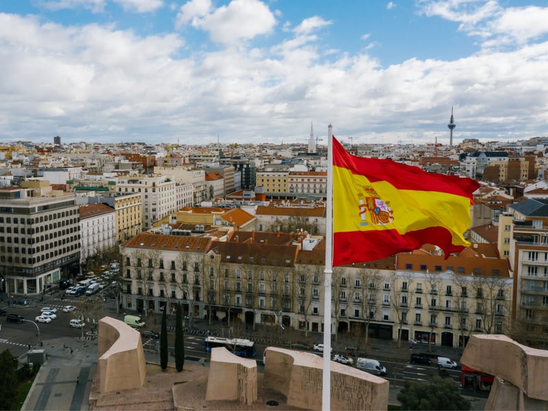 The Spanish system of government is registered as a Constitutional Monarchy. The country scored 8.56 on the Human Freedom Index and 0.78 on the Liberal Democracy Index.