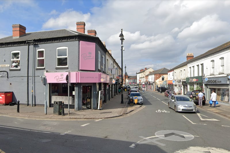 This cafe and dessert shop on Ladypool Road is pink outside and inside. With pink soft furnishings, wall features and even pink ice creams, it’s not to be missed if you are a fan of all things pink. (Photo - Google Maos