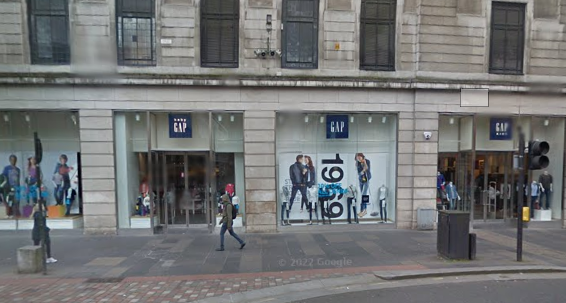 Gap no longer has any stores left in Glasgow city centre with this having being one of their largest shops in the city. It is now home to JD Sports on Argyle Street.  