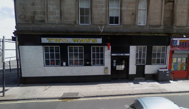 This bar is now known as the Brass Monkey but will be most recognisable as the pub used in Rab C Nesbitt. 