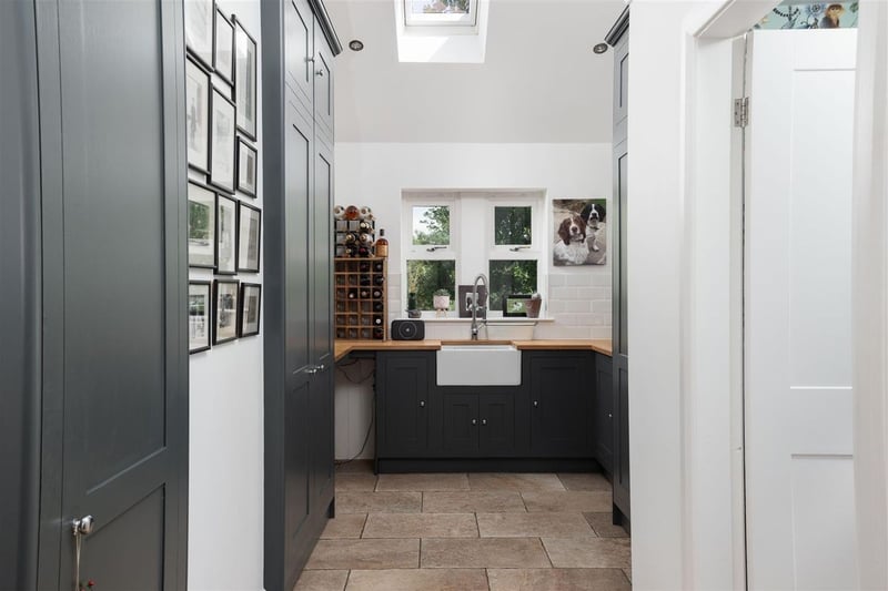 The practical utility room. (Photo by Monroe Estate Agents)