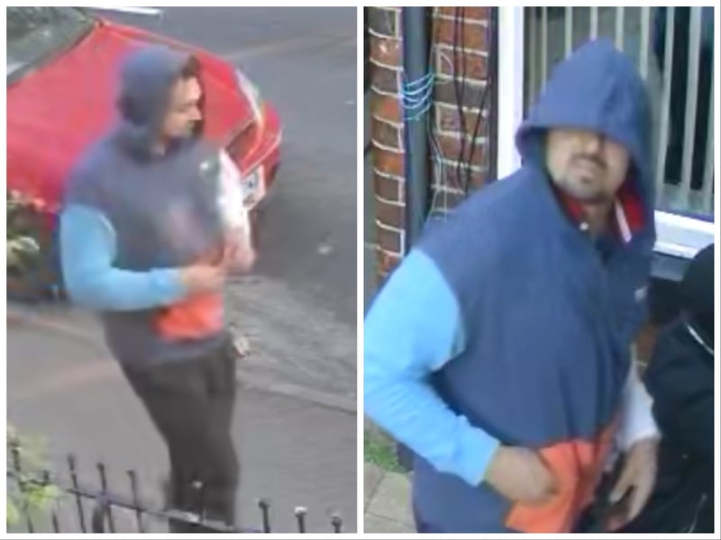 Officers in Sheffield have released CCTV images of a man they would like to speak to in connection with a burglary.

Appealing for the public's help in a release announced on July 12, 2023, a spokesperson for South Yorkshire Police said: "It is reported that on May 13, 2023 at around 6:30pm, two men broke into a property in the Tinsley area of the city, later fleeing the scene after being disturbed by the occupant.

"Enquiries are ongoing but officers are keen to identify the man in the images as they may be able to assist with enquiries.

"Do you recognise him?"

Anyone who can help is asked to police pass information to police via their new online live chat, their online portal or by calling 101. Please quote incident number 921 of May 13, 2023 when you get in touch.

You can access the force's online portal here: www.southyorks.police.uk/contact-us/report-something/

Alternatively, if you prefer not to give your personal details, you can stay anonymous and pass on what you know by contacting the independent charity Crimestoppers. Call their UK Contact Centre on freephone 0800 555 111 or complete a simple and secure anonymous online form at Crimestoppers-uk.org