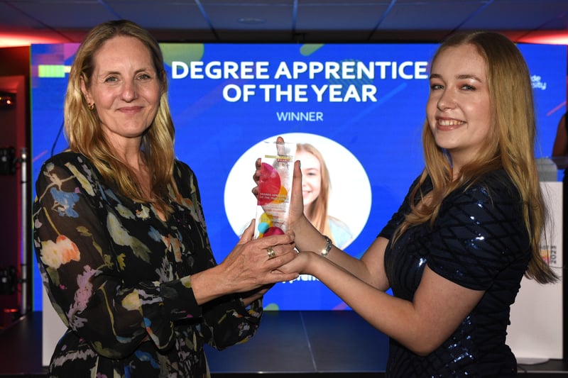 Degree Apprentice of the Year, Kate Chapman.