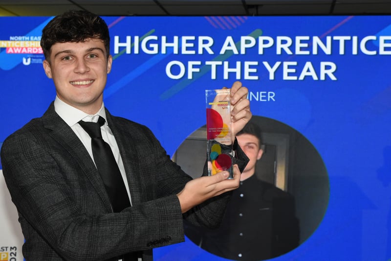 Higher Apprentice of the Year, Matthew Dawson
