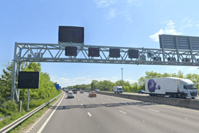 A woman has been arrested after the M1 near Sheffield was twice closed by police due to 'concern for safety' 