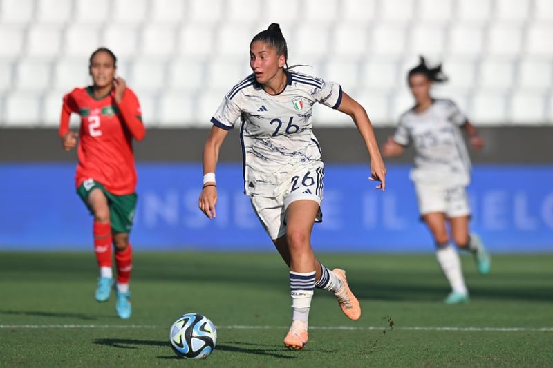 Signing her first professional contract in April with Juventus, Beccari is seen as one of the best footballing talents in Italy. Tricky and powerful, the 18-year-old rose to prominence after starring for Como on loan, where she bagged goals freely.