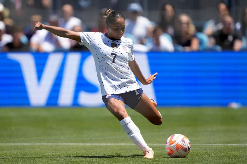 Considered the brightest young star in USA’s squad, Angel City’s teen sensation could find herself at the forefront of the reigning champions forward line this summer.  Full of pace and intelligent running, Thompson has a keen eye for goal and will be one to keep an eye on for years to come.