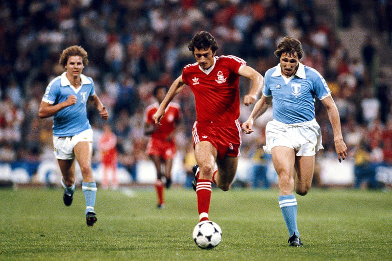 That signing would be Trevor Francis, who would join from Birmingham City in February 1979 for a fee that seemed excessive at the time. It would prove to be a worthwhile investment, Francis scoring in the Champions League final that same year to clinch Forest silverware.  This photo is from The 1979 European World Cup Final when Nottingham Forest played Malmo in Munich Germany