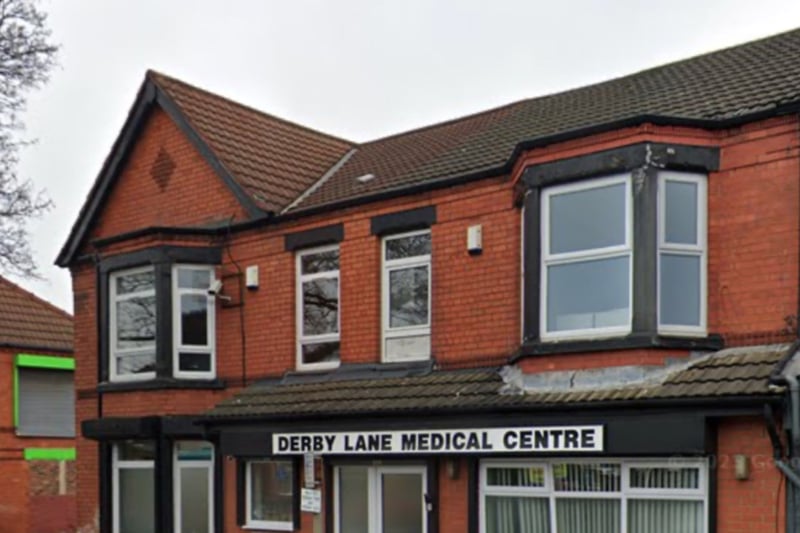 At Derby Lane Medical Centre in Old Swan (L13), 83.1% of patients surveyed said their overall experience was good.