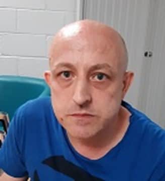Terry Hutley, aged 47, is reported to have breached his licence conditions and police want to recall him to prison. 