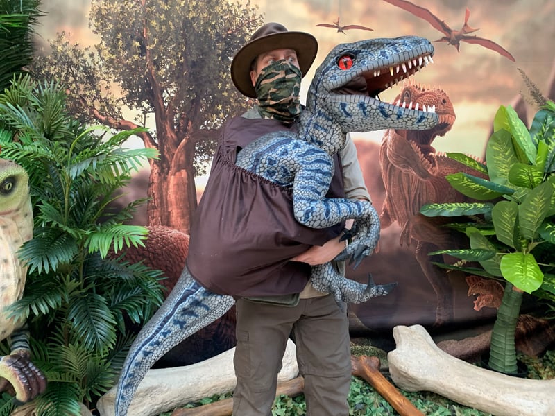 Starting July 31, dinosaurs are invading White Rose shopping centre for five weeks. The adventurous can go on a hunt for all the prehistoric lizards for free. (Photo by White Rose)