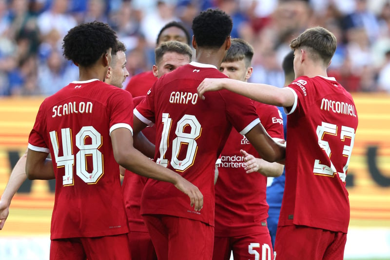 Liverpool player ratings from the pre-season clash against Karisruher. Picture: DANIEL ROLAND/AFP via Getty Images