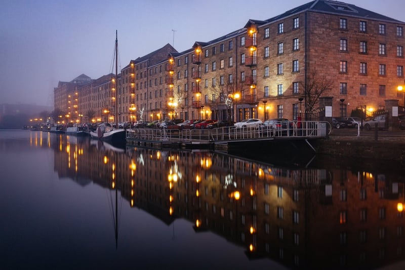 Also known as the Venice of the North, Speirs Wharf is a Glasgow hidden gem that is a great place to begin a stroll along the canal. 