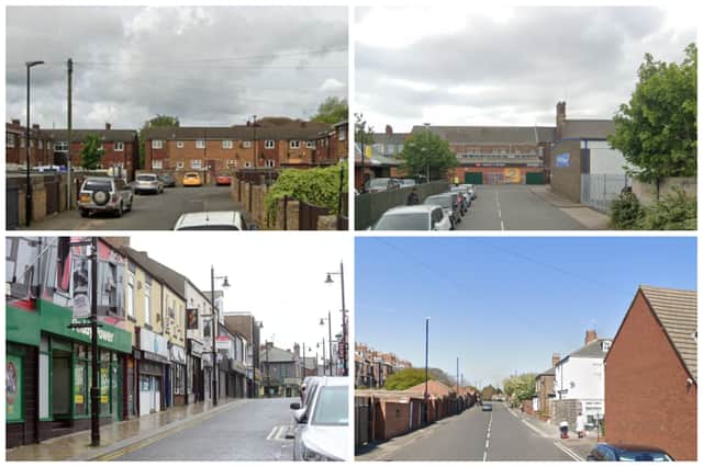 Locations with most reports of anti-social behaviour across Sunderland  during May