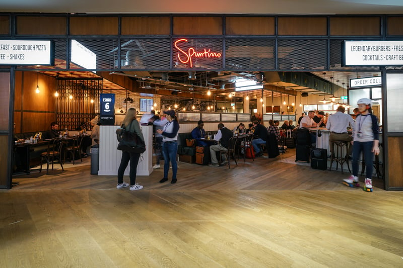 Spuntino is the brainchild of restaurateurs Richard Beatty and Russell Norman.  The New York comfort food inspired eatery has developed a cult following with London foodies.  Sputino at Heathrow is the satellite of the famous Soho dive bar.                  