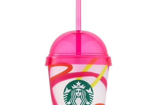 Starbucks® is helping you dial up your Pink Summer Vibe by collating its favourite pink-forward Starbucks® drinks and merchandise. You can get pink ready throughout the week by ordering beverages  and or bringing your reusable merchandise for 25p off any drink at the nearest store or Drive Thru. (Photo - Starbucks)