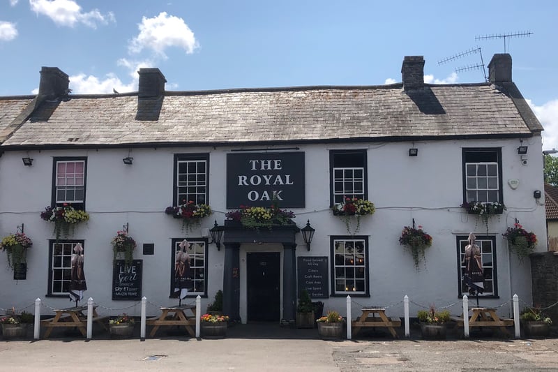 Set back from the High Street with its own car park, The Royal Oak is one of Nailsea’s oldest pubs and still a community hub.