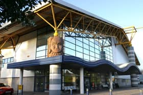 Hillsborough Leisure Centre in Sheffield, where the swimming pools are reopening after closing for five months for a major refurb