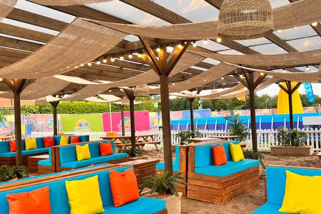 The Summer Beach Club at Meadowhall shopping centre in Sheffield. Photo: Meadowhall
