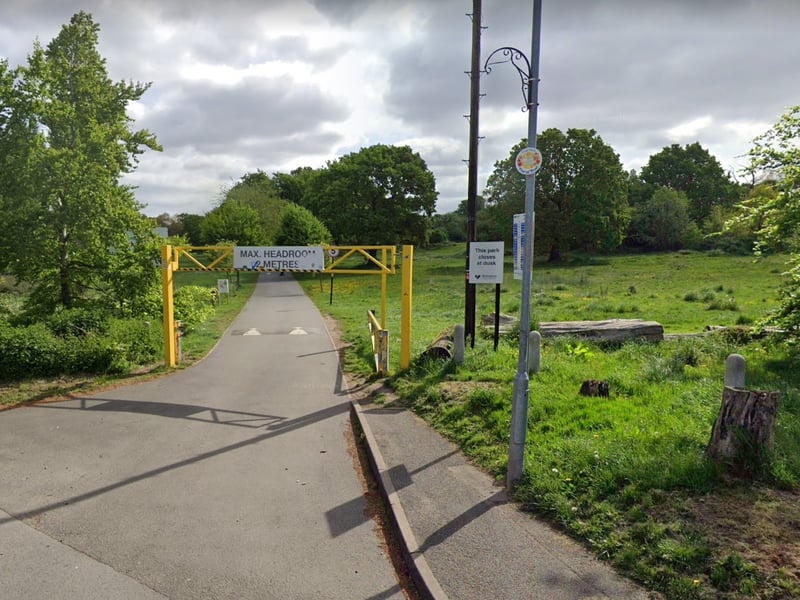 Parts of Moseley show up cooler since the neighbourhood has numerous green spaces. The area around Highbury Park is light blue to light yellow meaning it’s around 1.15 to 2.37 degrees cooler than the city centre. (Photo - Google Maps)