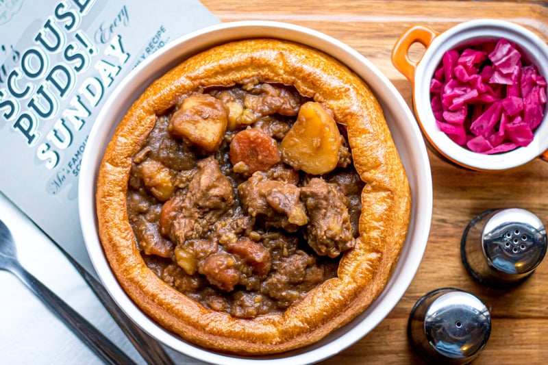 Many people said Ma Egerton’s does the best Scouse in town. Classic Scouse is available daily and Ma’s Scouse Pud is available on Sundays - served in a Yorkshire pudding.