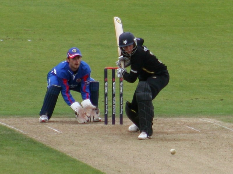 Another photo of Sheffield's Joe Root making his debut for Yorkshire CCC in 2009. His excellent technique is already clear to see. Photo: Matthew Root