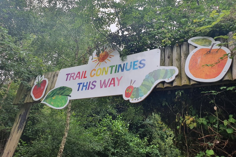 Several events are happening in the park throughout the year, including Halloween-themed trails, Autumnfest and Santa’s Enchanted Woodland. During our visit, preparations for The Very Hungry Caterpillar, which is now open, were being made.