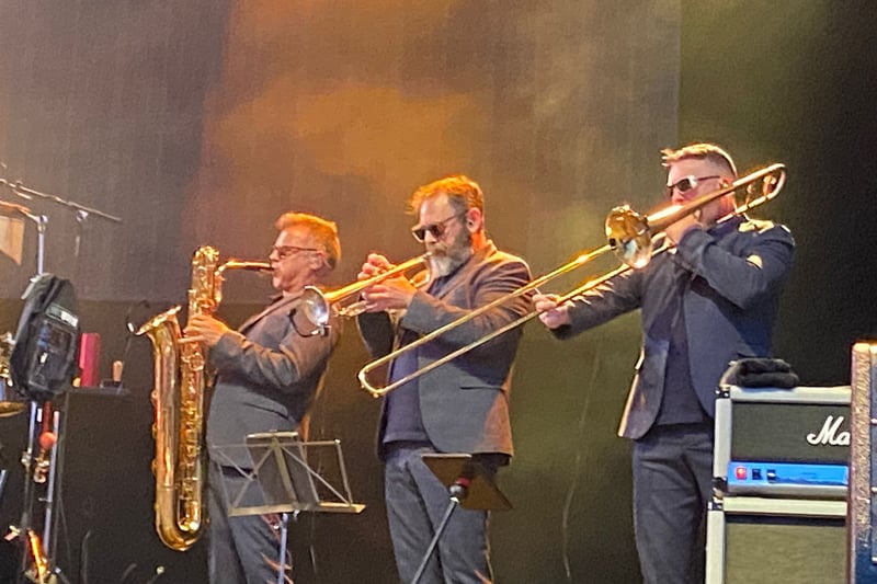 Madness closed the Saturday at the festival with an incredible performance including trumpets
