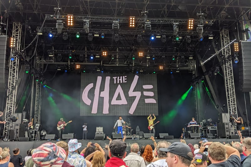 The Chase brought a huge audience to the main stage on Sunday, July 23