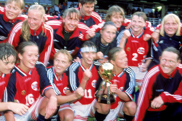 In the mid-1990's, Norway had a little more success in major tournaments than they do recently. They won their only Women's World Cup in 1995 after defeating Germany 2-0.