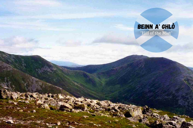 An extra five minutes of driving time will take you to Blair Atholl where this hike starts. Here, there are several munros to choose from. The shortest of them, Carn Liath, is 975 metres tall.