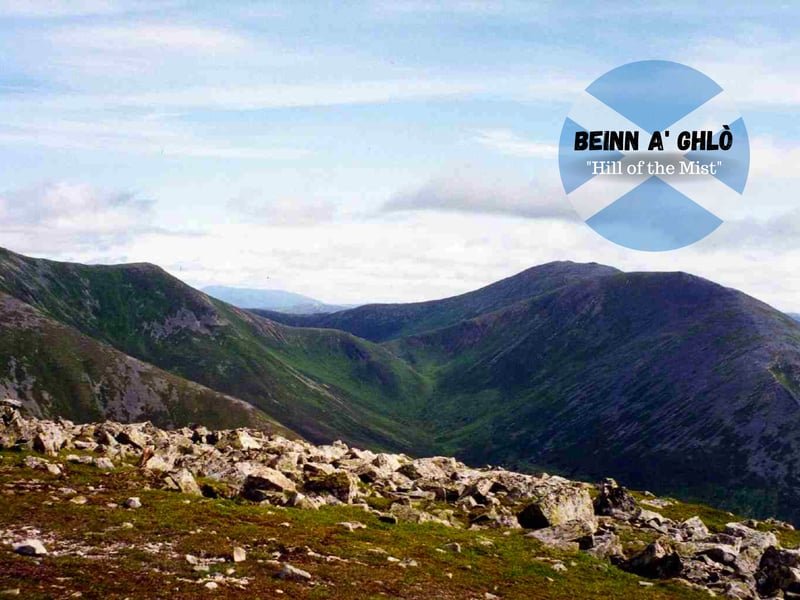 An extra five minutes of driving time will take you to Blair Atholl where this hike starts. Here, there are several munros to choose from. The shortest of them, Carn Liath, is 975 metres tall.