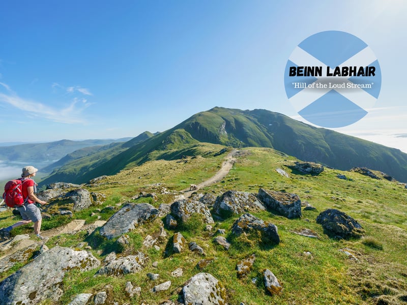 Located with a national nature reserve next to Loch Tay, Ben Lawers is in the centre of a chain of seven munros and it is one of the highest in Scotland stretching 1,214 metres.