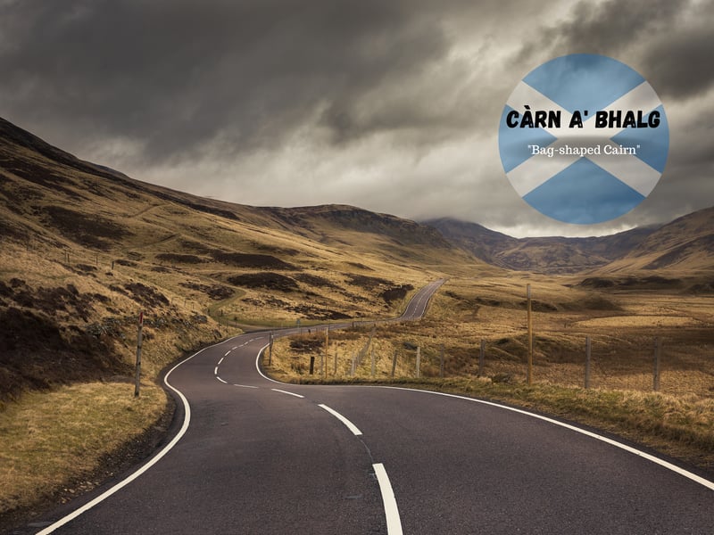 The Cairnwell is located in the Eastern Highlands south of Braemar. From the South on the drive to the Cairnwell Pass it looks cone-shaped. It stretches 933 metres.