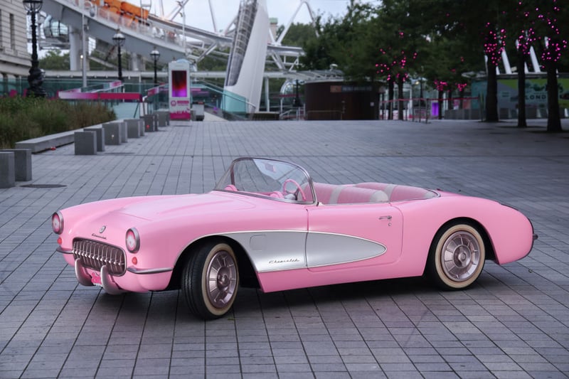 Barbie has owned a handful of ‘Vettes over the years, including models from the 70s, 80s and 90s. But for the new movie, she’s gone back to the 1950s and perhaps the best-looking Corvette ever built. Obviously finished in pink and white, this V8-powered American icon is worth around £73,000. The garish 1980s version is worth a more accessible £13,000 while the 90s version sells for just shy of £25,000.

(Photo: Getty Images for Warner Bros.)
