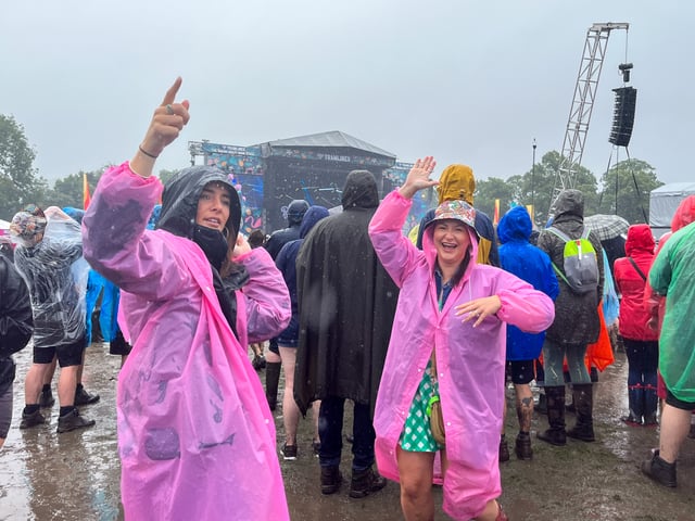 Not even the rain could dampen the festival spirit over the wet weekend. Photo: Charley Atkins