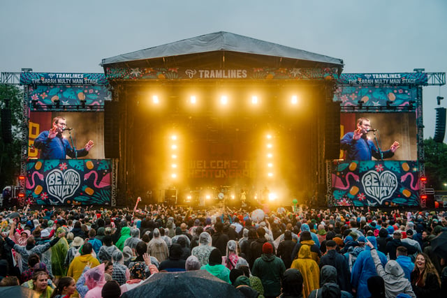 Paul Heaton headlines the main stage on the final day at Tramlines. Photo: Tramlines