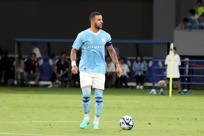 Could still leave City this summer, but for now remains first-choice right-back.