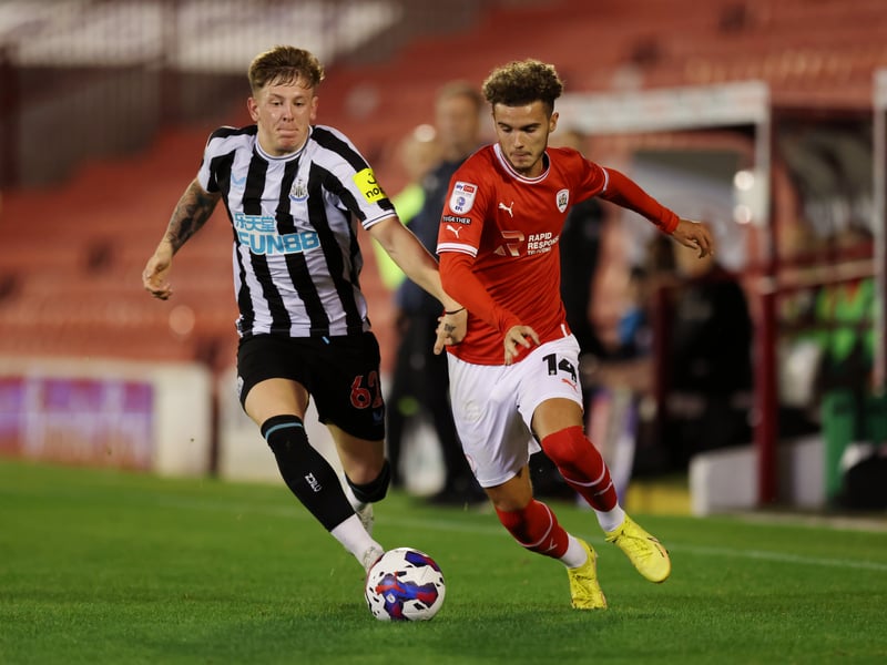 The winger spent time on loan at Barnsley last term. 