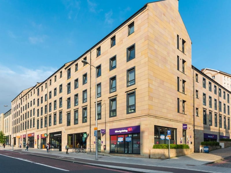 Another option when it comes to student accomodation is the Destiny Student Shrubhill Campus, located a 10 minute walk from Waverley Station. For £316 you can get a double room with private bathroom for a Friday and Saturday night in August. There's also access to kitchen facilities, shared living areas, a laundry and free WiFi.