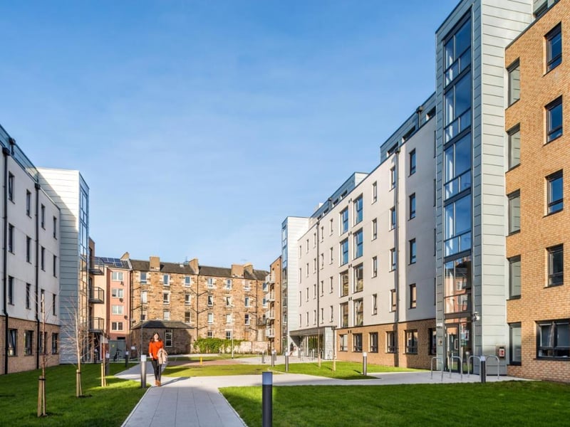 One way to keep a stay in Edinburgh more affordable is to book a room in one of the city's many blocks of student accomodation. A weekend in the Murano campus will set you back a relative bargain of £311. For that you get a private double room with bathroom 15 minutes' walk from the city center. There are also shared kitchen and living areas.