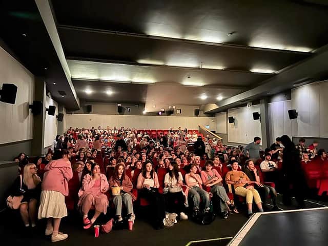 On the Barbenheimer weekend, Barbie fans wore pink the Showroom Cinema in Sheffield