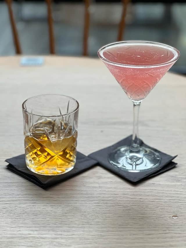 Barbie Cosmopolitans and Oppenheimer Manhattans are 2-for-£14 at Showroom