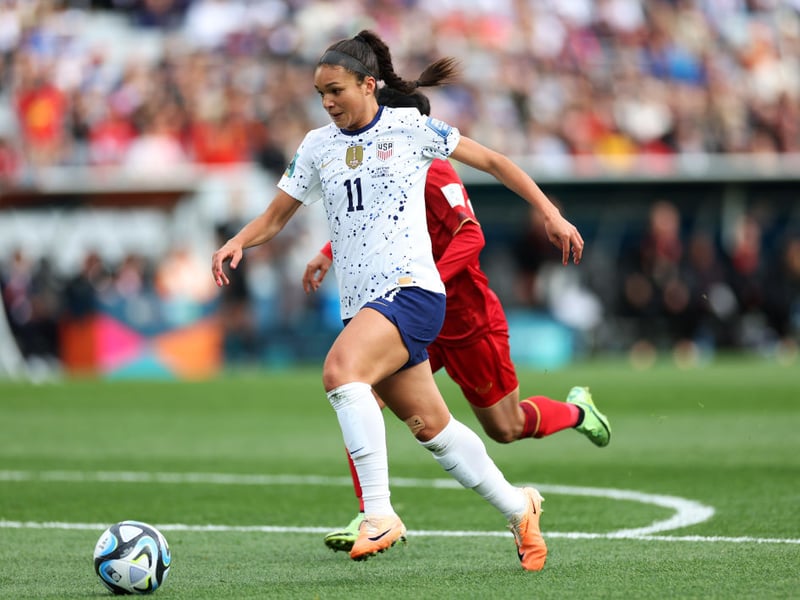 The 22-year-old striker is one of the hottest properties on the planet and this is reflected by her place in this list.