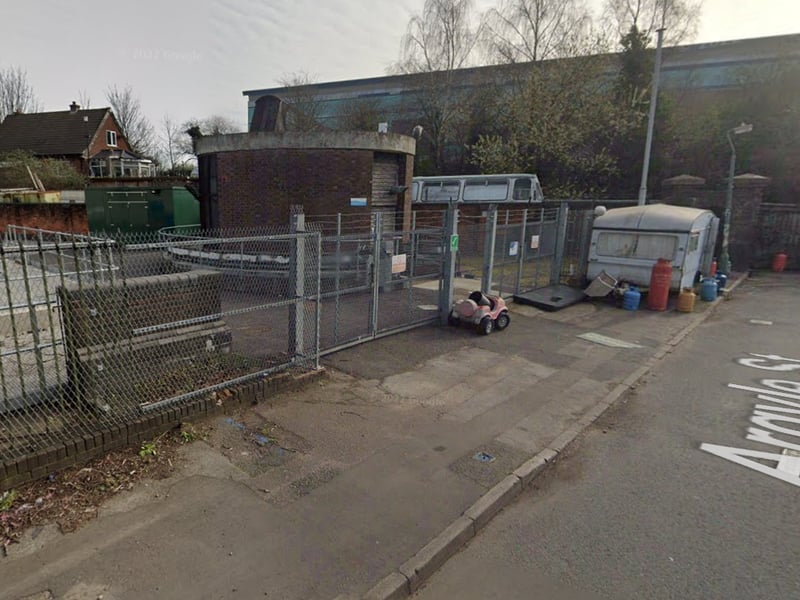 Argyle Street Sewerage Pumping Station is situated nearby to Star City Visitor Moorings and the recreation area Family Fun Zone. It is locally listed. (Photo - Google Maps)