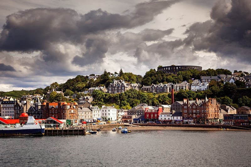 A total of 68 per cent of residents of Argyll and Bute, including the town of Oban, are overweight.