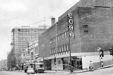 The main building was renamed the ABC1 in October 1967, when a large extension housing a second screen was erected it  was called ABC2.. The original ABC1 auditorium closed for  subdivision in 1979, to form four new screens seating 980, 306, 206 and 192.  Although the building on Sauchiehall Street is still standing, it has laid empty for over five years. 
