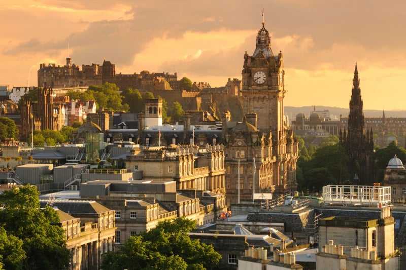 In the City of Edinburgh the average property price was £265,000.