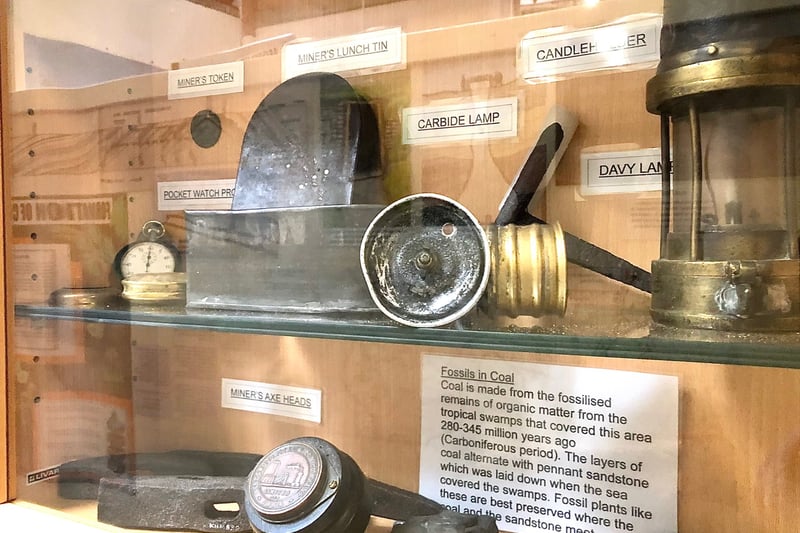 Mining played a huge part in the history of Kingswood and nearby areas from as early as the 13th century, through to the 1930s when the Speedwell pit closed. This display shows some of the equipment used including a Davy lamp and a miner’s lunch tin.
